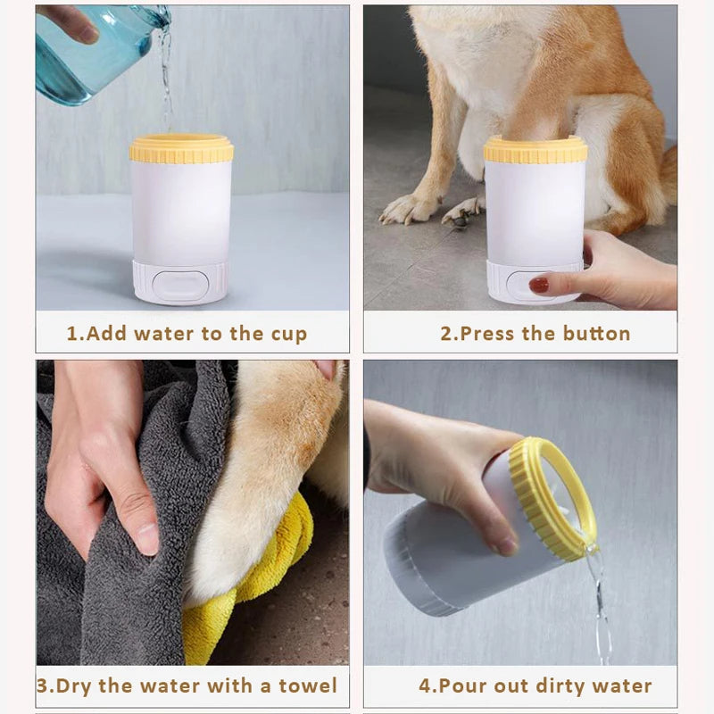 PawEase Pet Foot Washer Cup